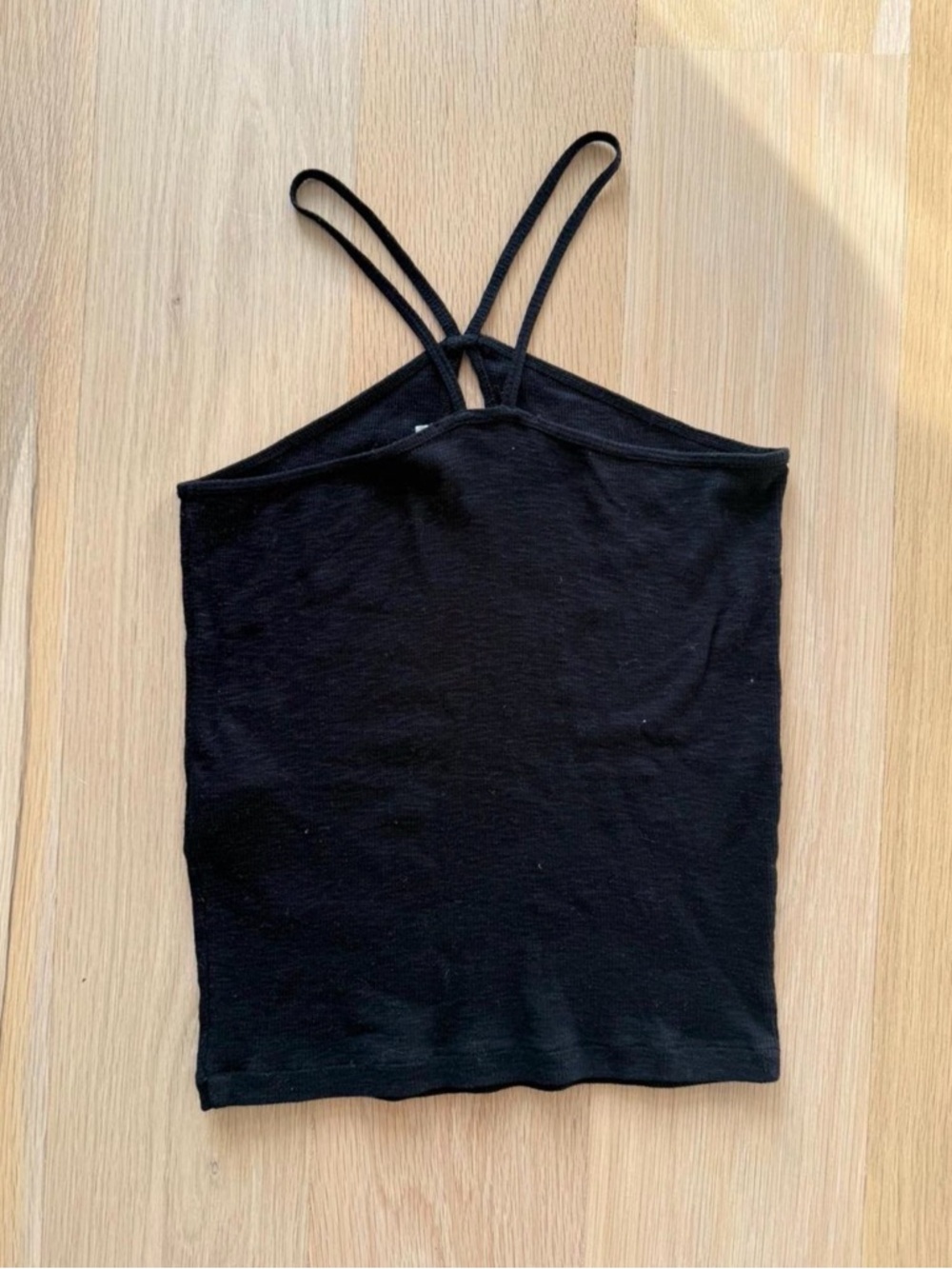 IRO Black Ribbed Tank - Picture 2 of 3